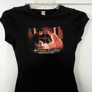 Black Kavio! Size L Sixteen Candles shirt